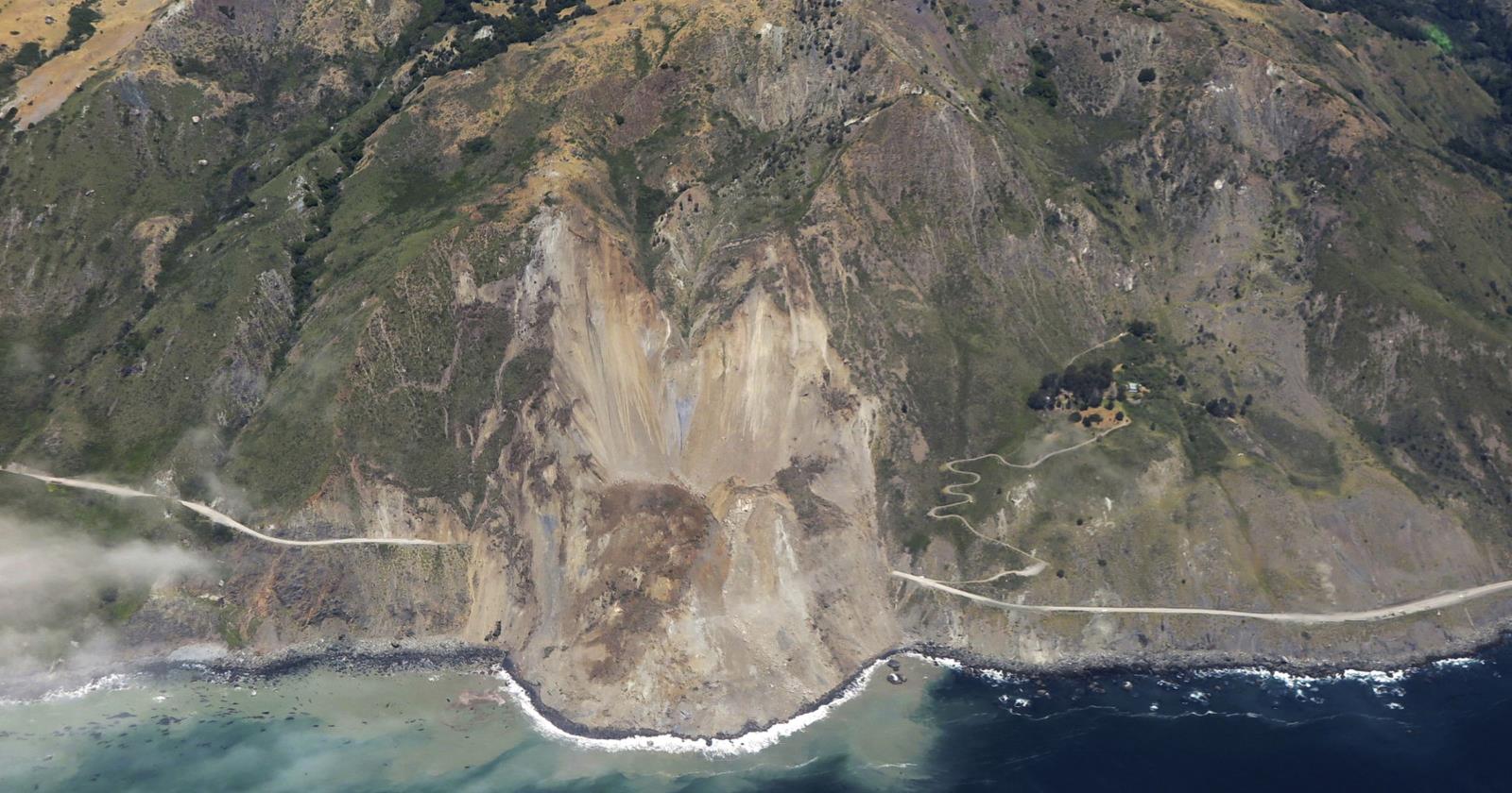 picture of landslide