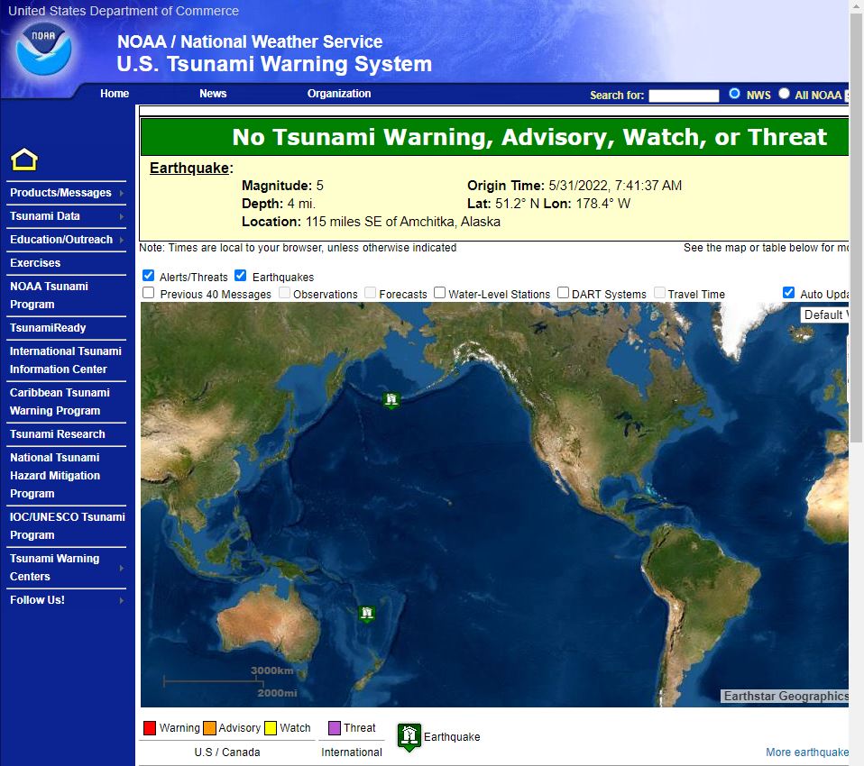 Tsunami Warning System