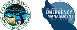 County of Monterey and Department of Emergency Management dual logo